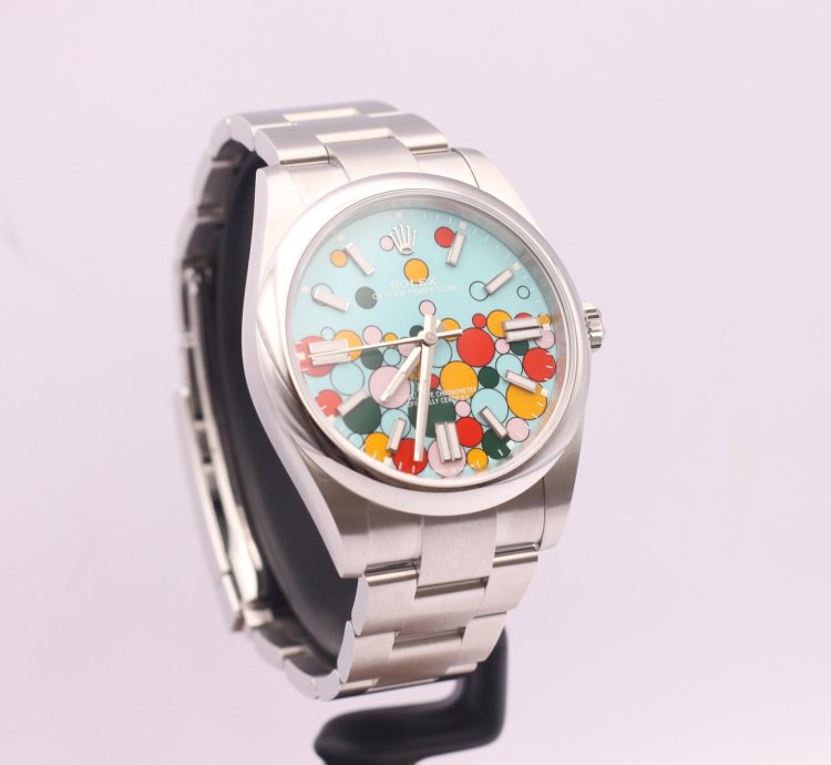 Rolex Oyster Perpetual 41 Celebration Discontinued 12 2024 White Tag
