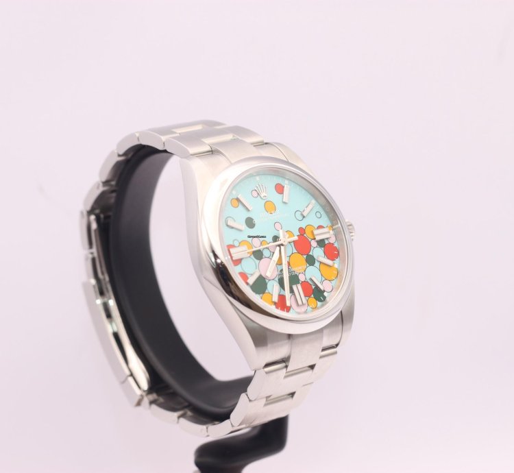 Rolex Oyster Perpetual 41 Celebration Discontinued 12 2024 White Tag