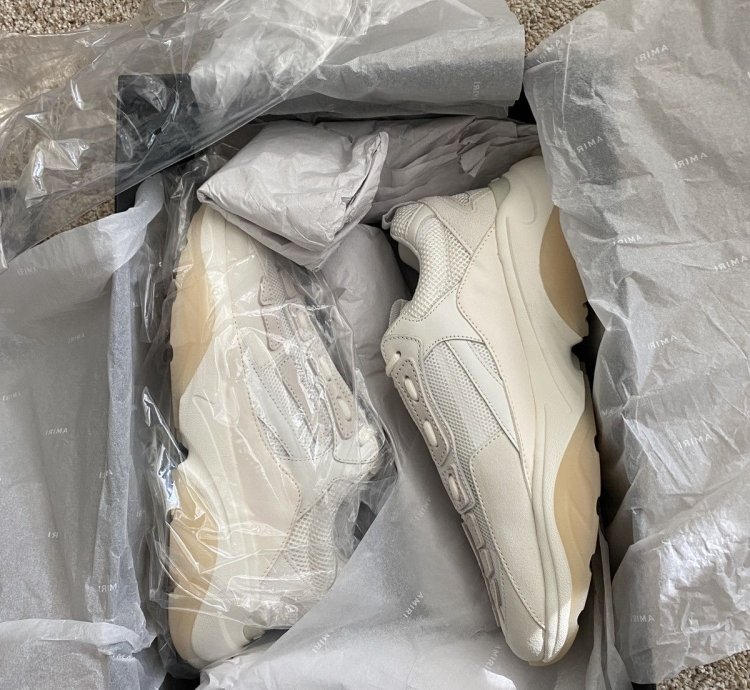 Amiri Bone Runner Suede Shoes