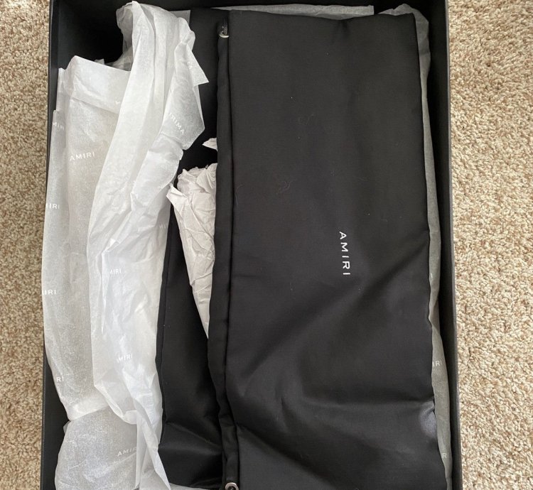 Amiri Bone Runner Suede Shoes