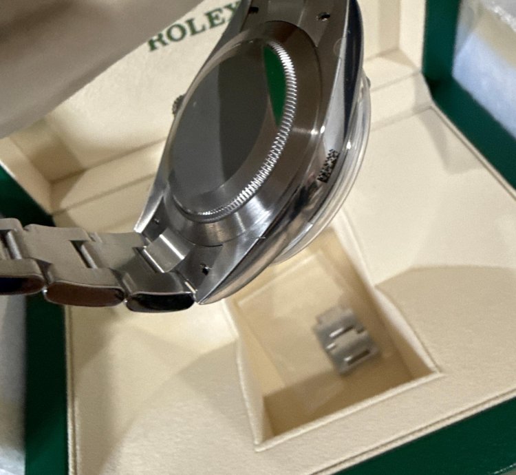 Rolex Oyster Perpetual 41 Fully Stickered Brand New Unworn Full Set