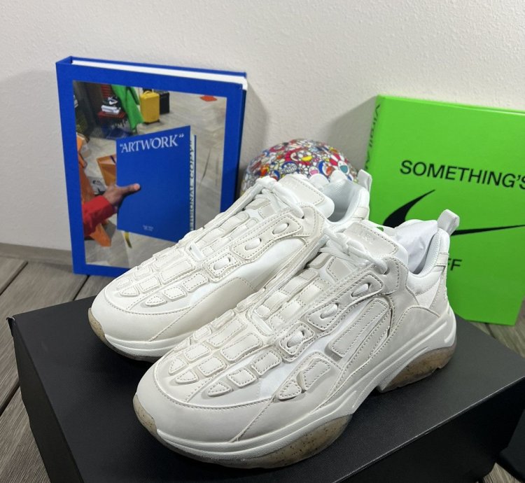 Amiri Bone Runner White