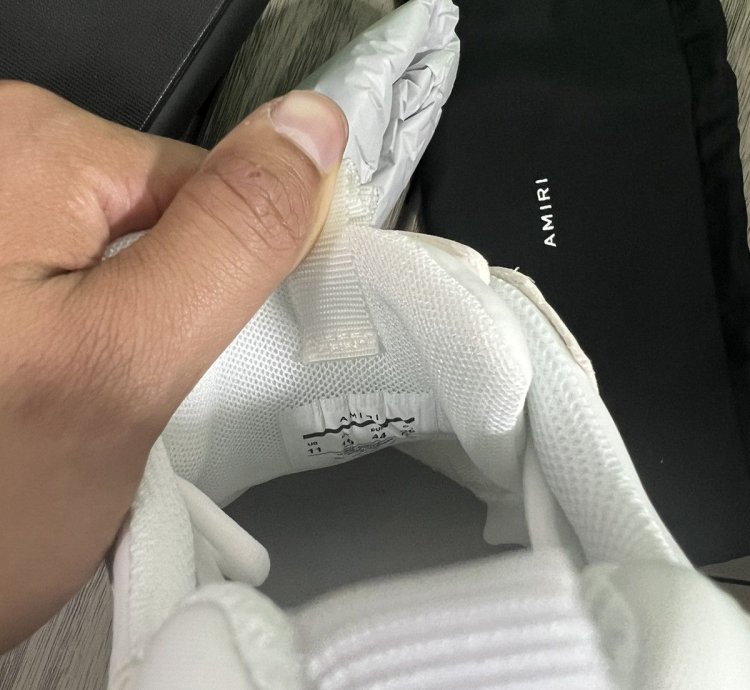 Amiri Bone Runner White