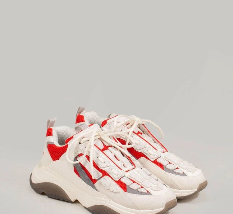 Amiri Bone Runner White And Red