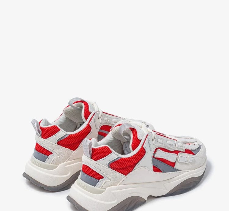 Amiri Bone Runner White And Red