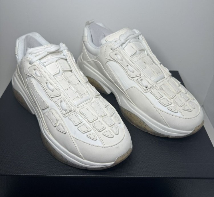 Amiri Bone Runner White New With Box
