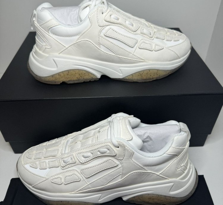 Amiri Bone Runner White New With Box