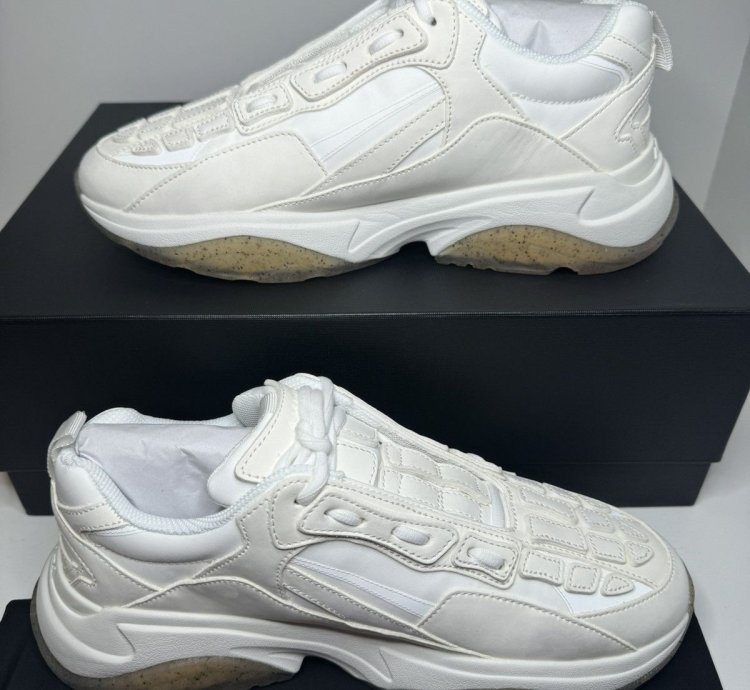 Amiri Bone Runner White New With Box