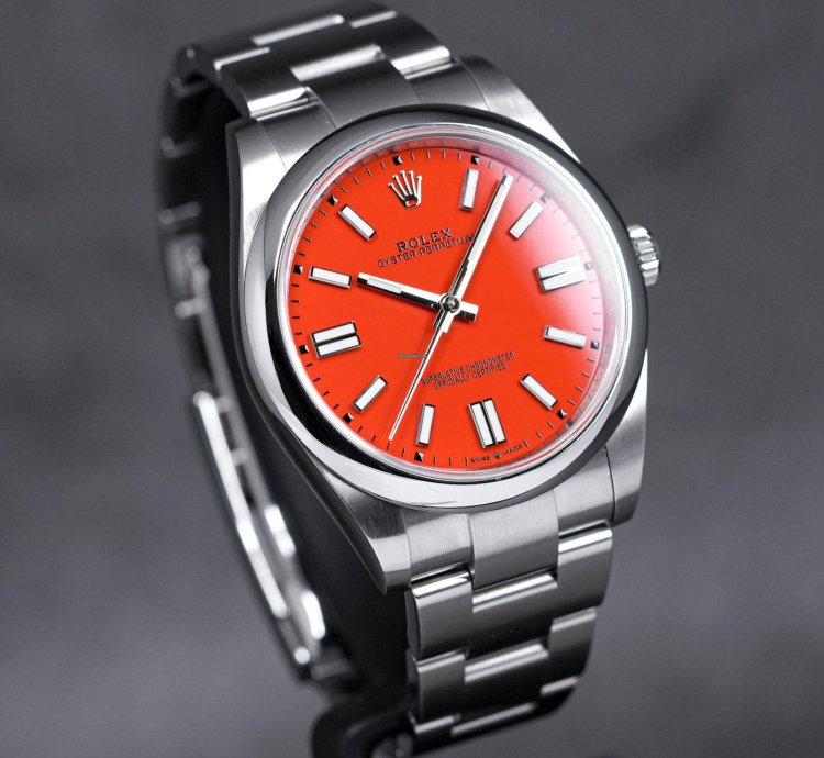Rolex Oyster Perpetual 41 Red Coral