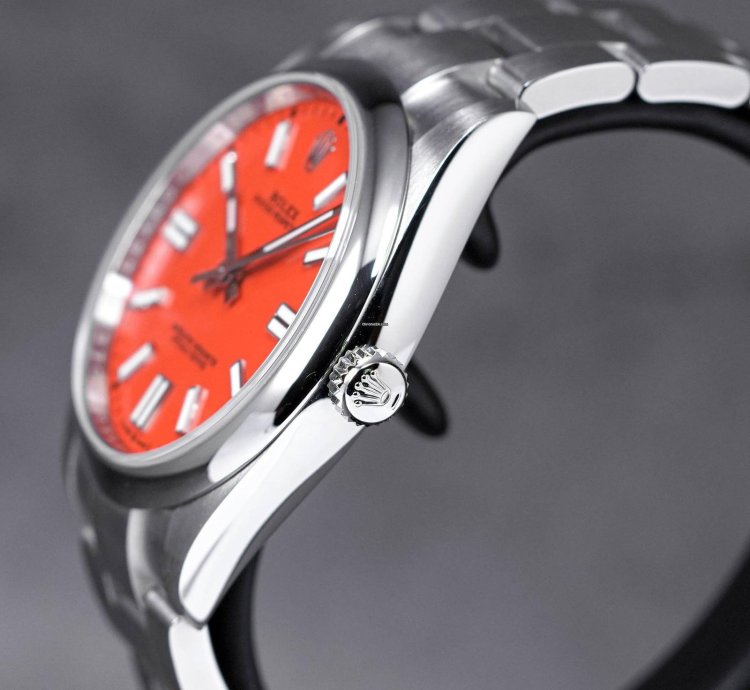Rolex Oyster Perpetual 41 Red Coral