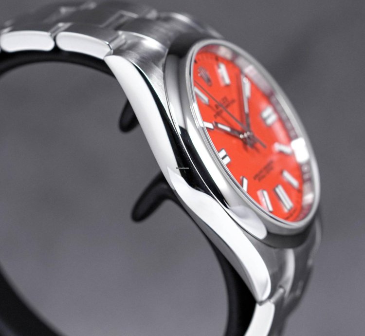 Rolex Oyster Perpetual 41 Red Coral