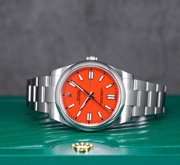 Rolex Oyster Perpetual 41 Red Coral