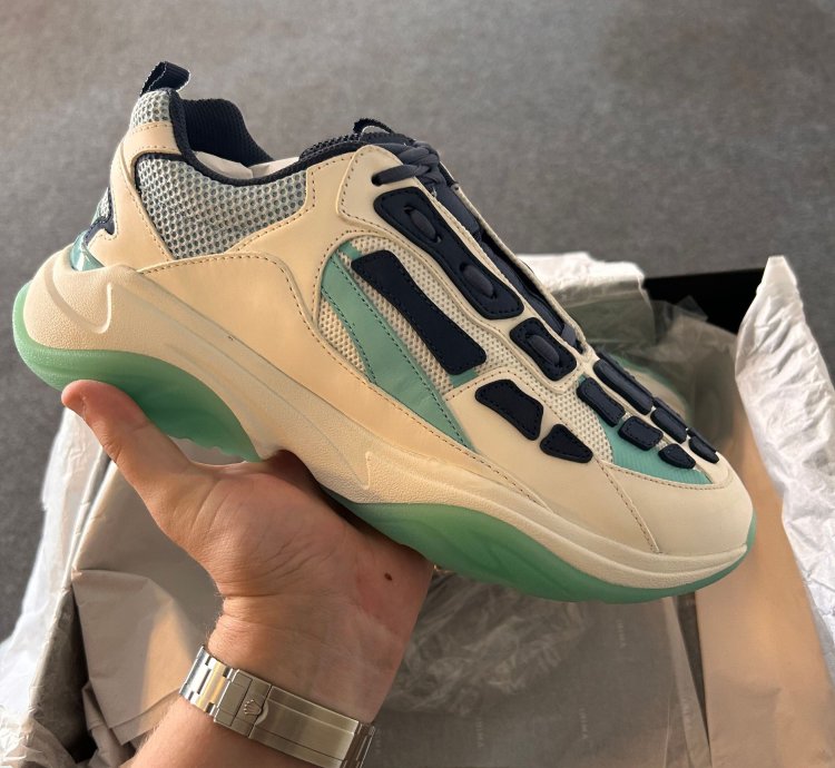 Amiri Bone Runners Baby Blue
