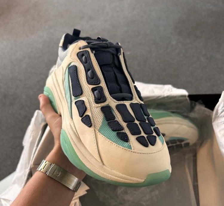 Amiri Bone Runners Baby Blue