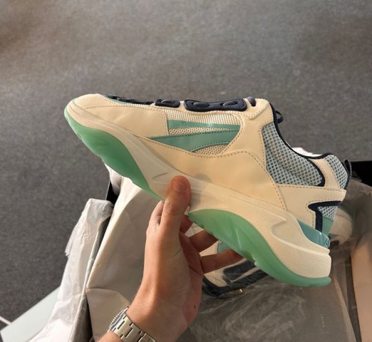 Amiri Bone Runners Baby Blue