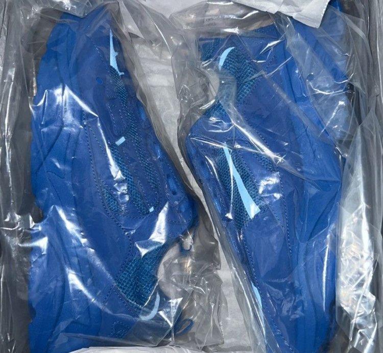 Amiri Bone Runners Blue Sneakers