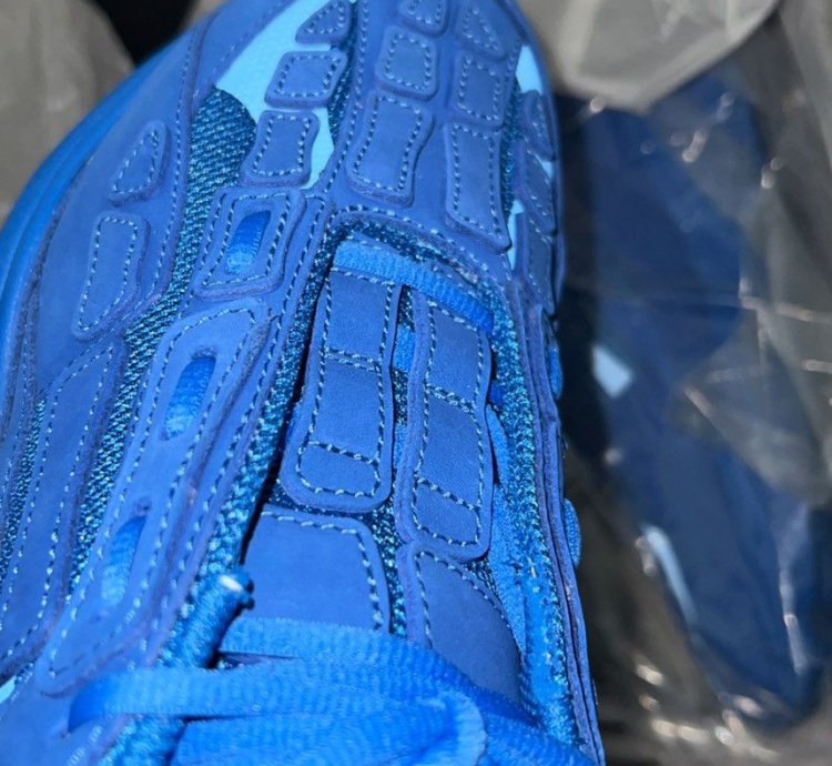 Amiri Bone Runners Blue Sneakers