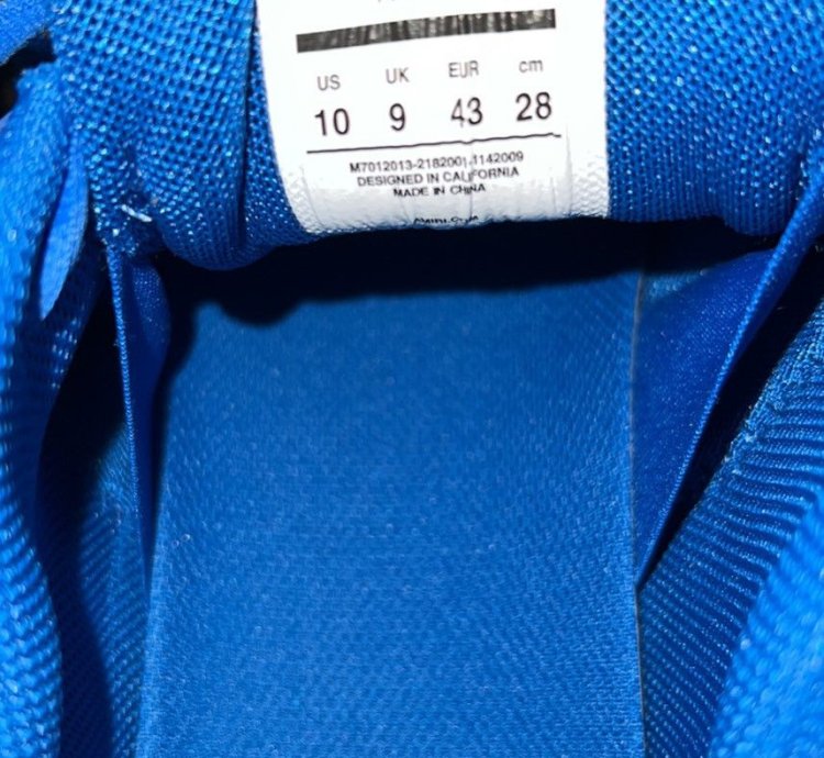 Amiri Bone Runners Blue Sneakers