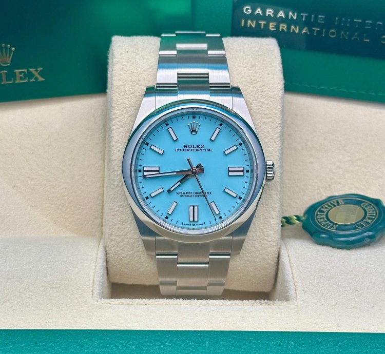 Rolex Oyster Perpetual 41 Tiffany Dial