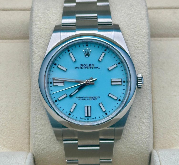 Rolex Oyster Perpetual 41 Tiffany Dial