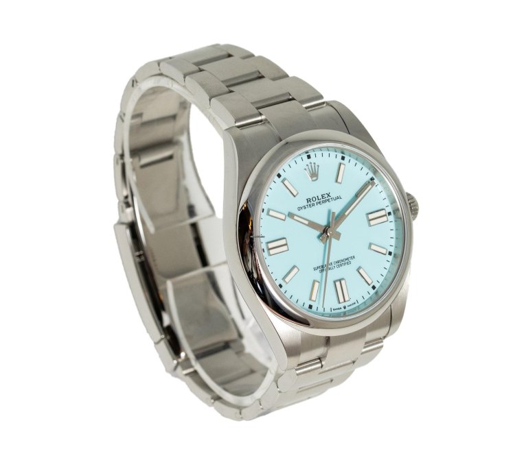 Rolex Oyster Perpetual 41 Tiffany Dial 2021