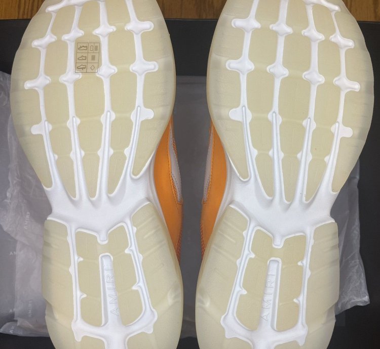 Amiri Bonerunner Sneaker orange