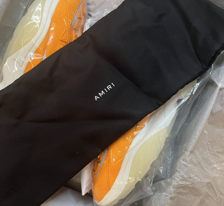 Amiri Bonerunner Sneaker orange
