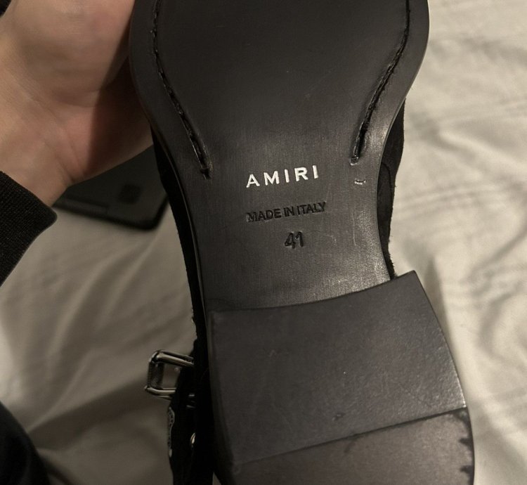 Amiri Boots