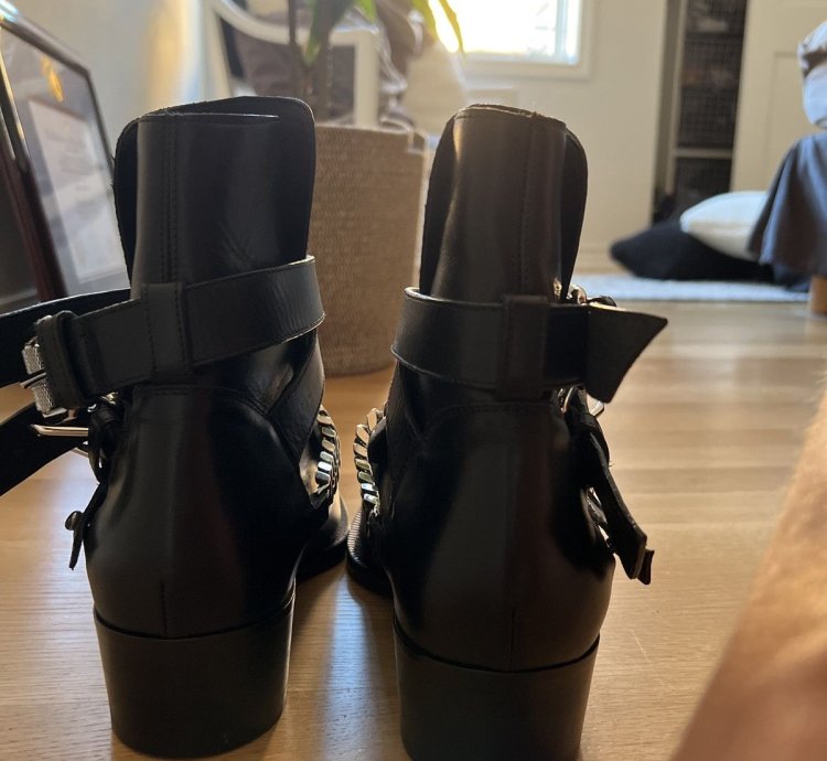 Amiri Chain Detail Jodphur Boots
