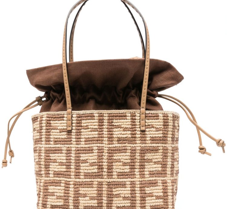 Fendi Small Roll Tote Bag