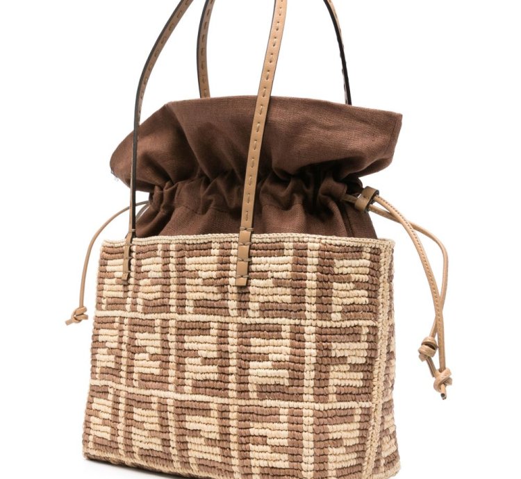 Fendi Small Roll Tote Bag