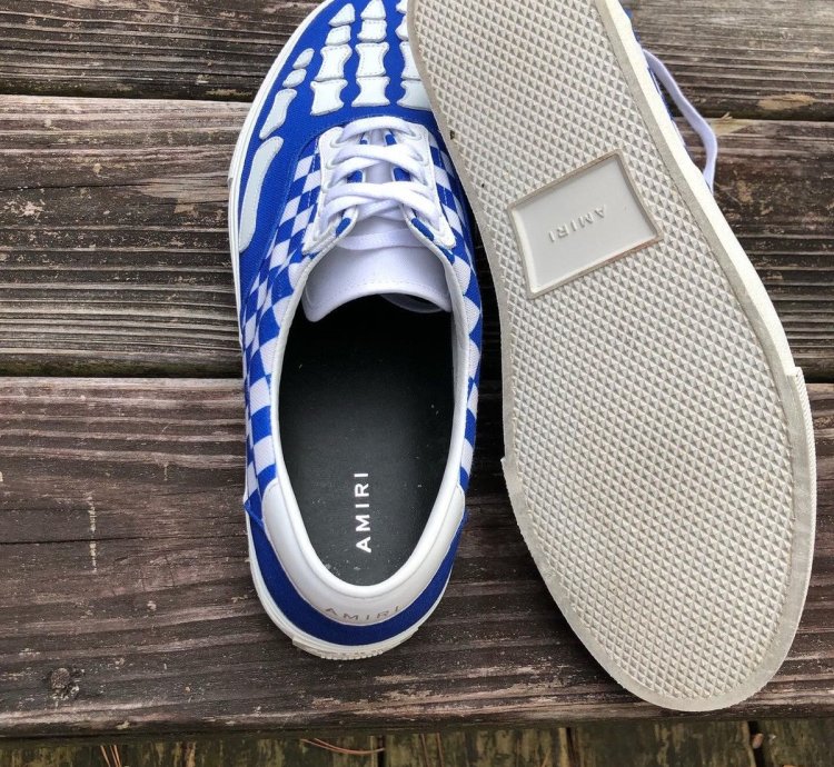 Amiri Checkered Skeleton Sneaker