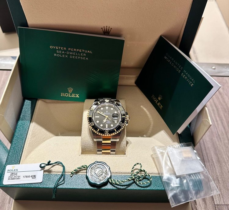 Rolex Sea-dweller 43mm Or Et Acier