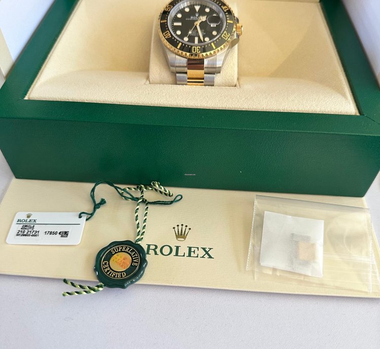 Rolex Sea-dweller 43mm Or Et Acier