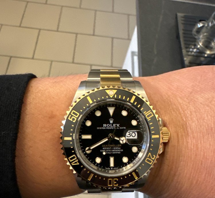 Rolex Sea-dweller 43mm Or Et Acier