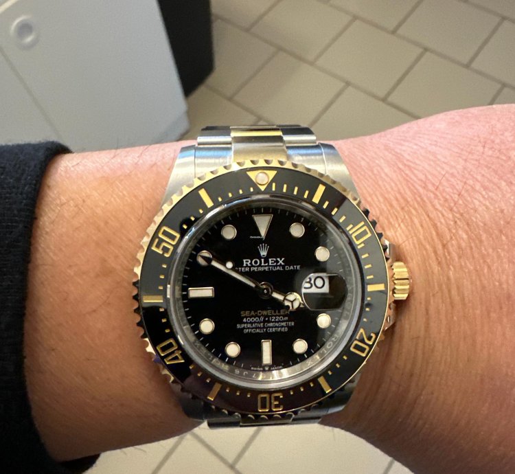 Rolex Sea-dweller 43mm Or Et Acier