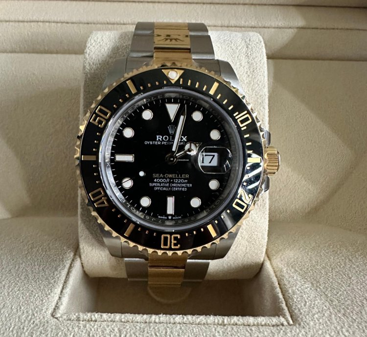 Rolex Sea-dweller 43mm Or Et Acier