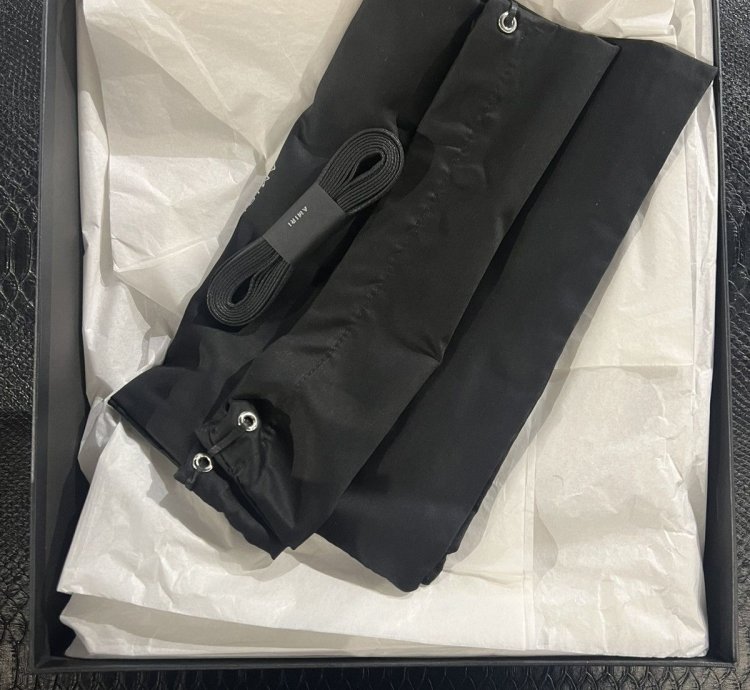 Amiri Combat Bandana Suede Boots