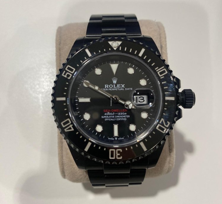 Rolex Sea-dweller Black Edition Complete Set
