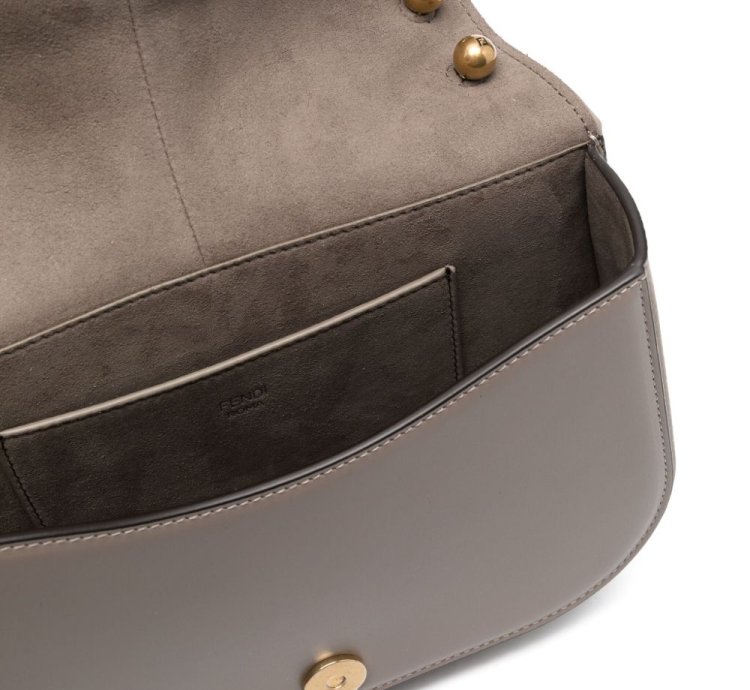 Fendi Medium Cmon Leather Cross Body Bag