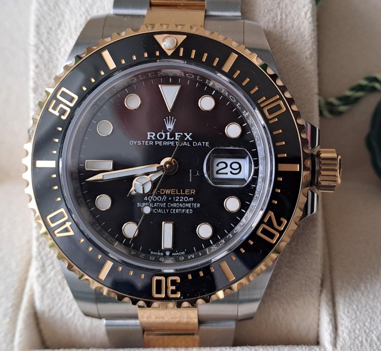 Rolex Sea-dweller Neu Full Set Ungetragen Rolex 126603