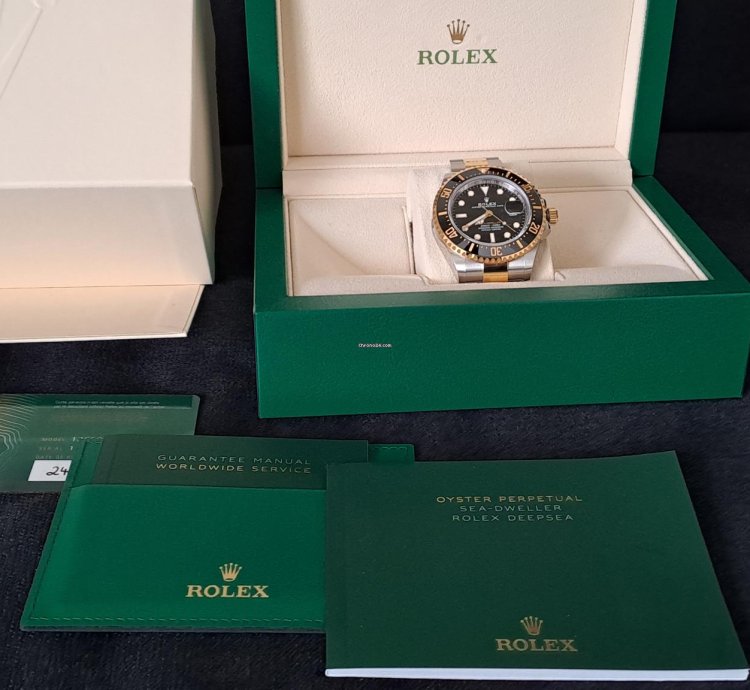 Rolex Sea-dweller Neu Full Set Ungetragen Rolex 126603