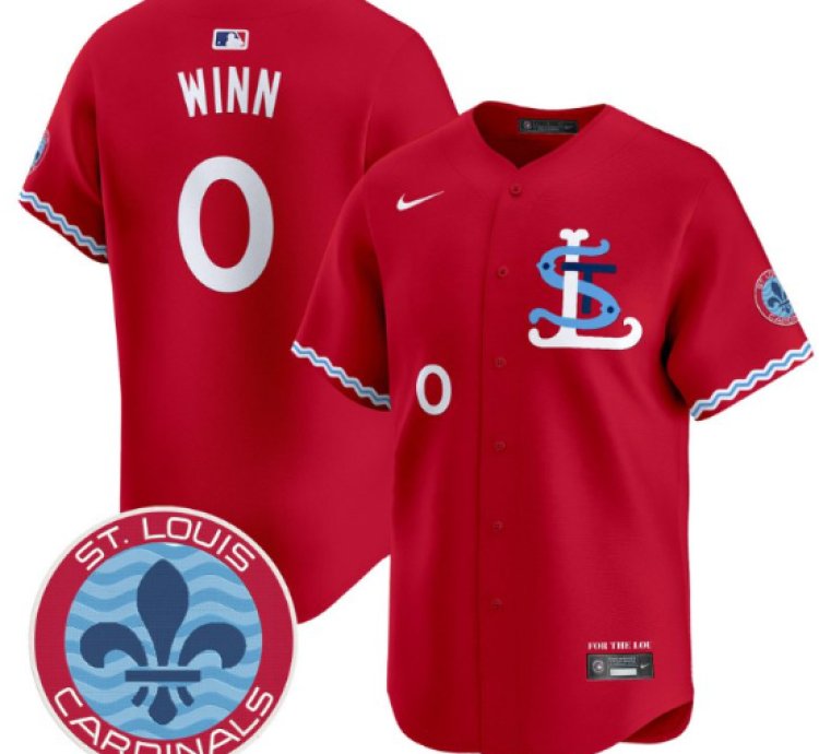 Masyn Winn Jersey 0 St Louis Cardinals City Connect Vapor Premier Limited Stitched