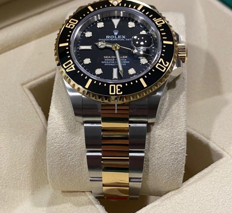 Rolex Sea-dweller New 2025 Two-tones Gold Steel 126603