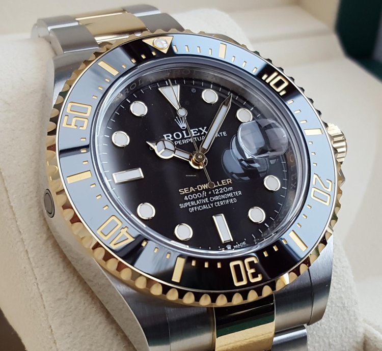 Rolex Sea-dweller Oyster Perpetual New Ref 126603 Stickers On
