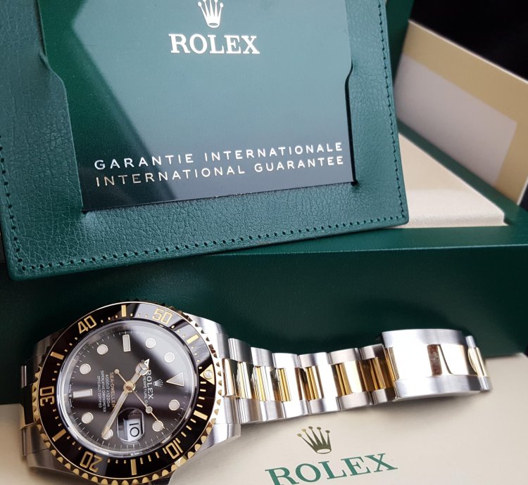 Rolex Sea-dweller Oyster Perpetual New Ref 126603 Stickers On