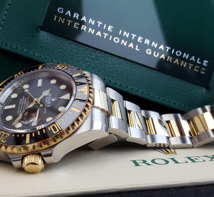 Rolex Sea-dweller Oyster Perpetual New Ref 126603 Stickers On