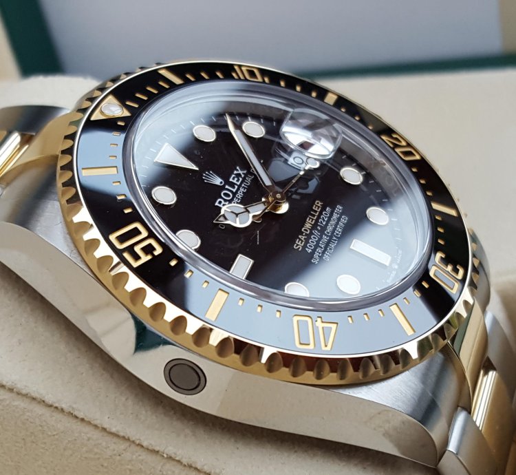 Rolex Sea-dweller Oyster Perpetual New Ref 126603 Stickers On