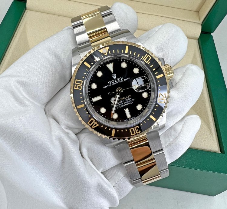 Rolex Sea-dweller Unworn 2025 Sea-dweller 18k Two-tone Black 126603-0001 Complete