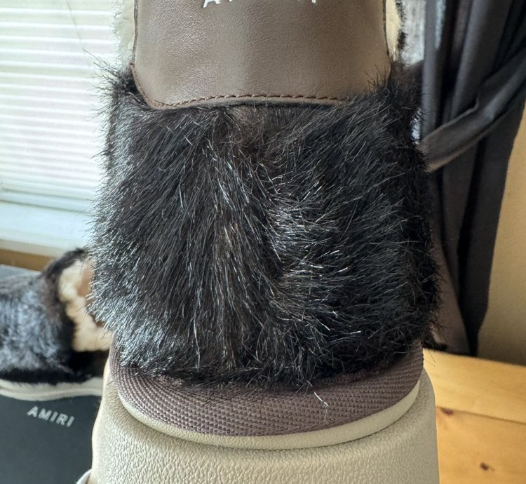 Amiri Faux Fur Malibu Boot read Description